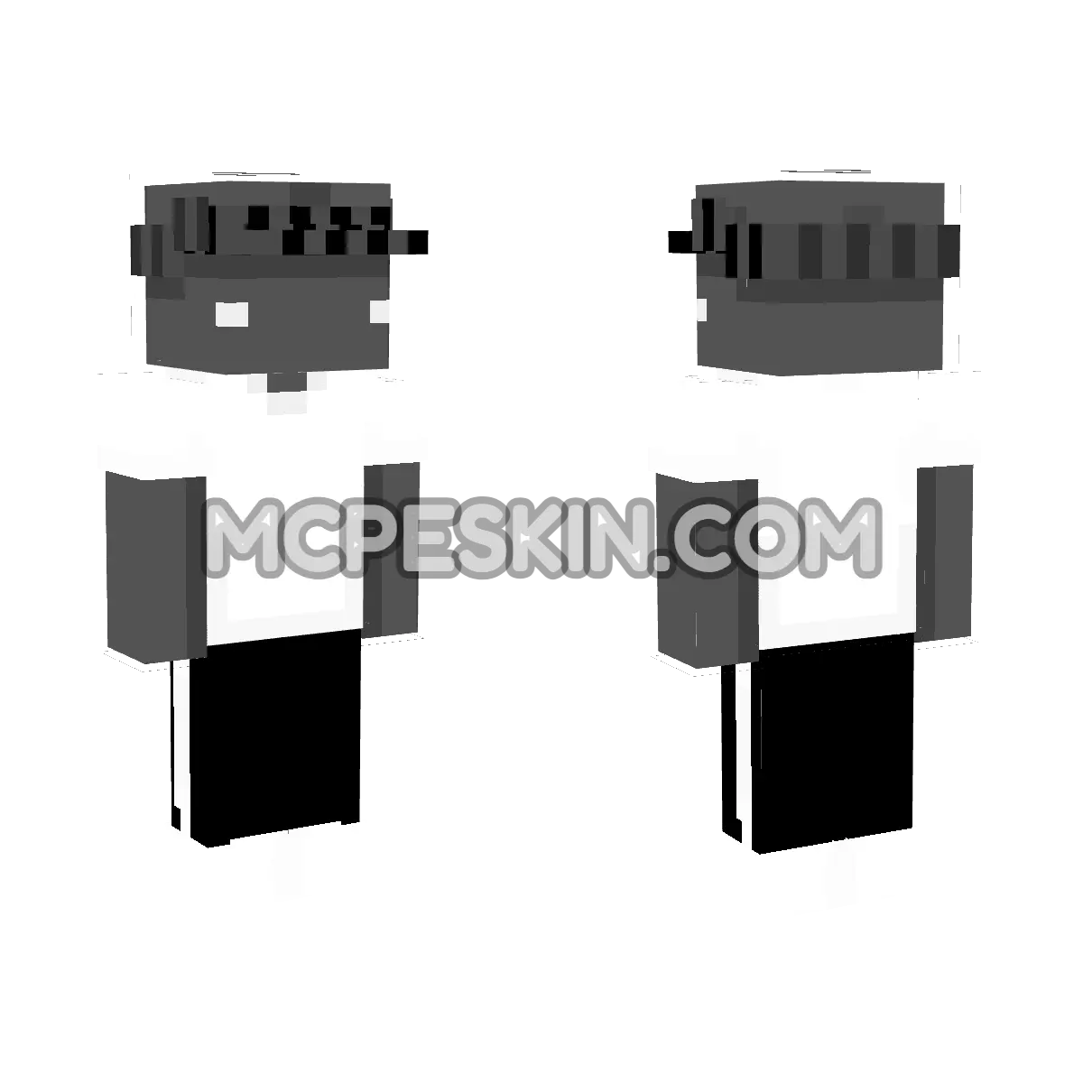 skin10 4D Minecraft Bedrock skin