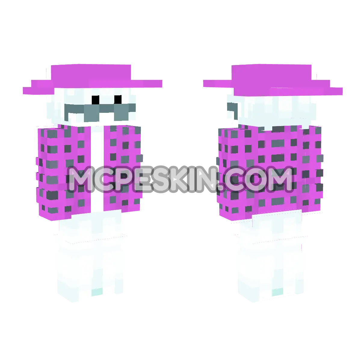 Skin11 4D Minecraft Bedrock skin