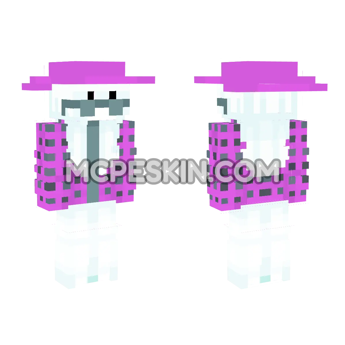 Skin12 4D Minecraft Bedrock skin