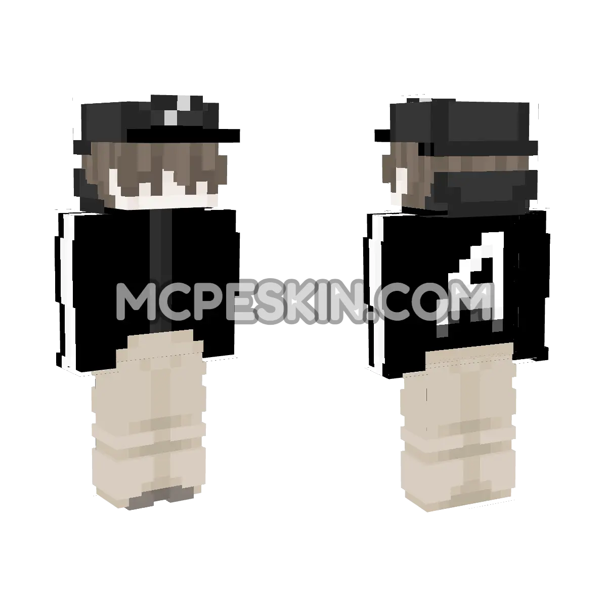 skin13 4D Minecraft Bedrock skin