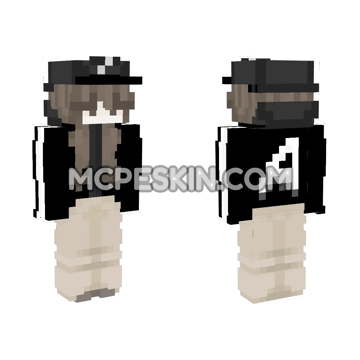 skin14 4D Minecraft Bedrock skin