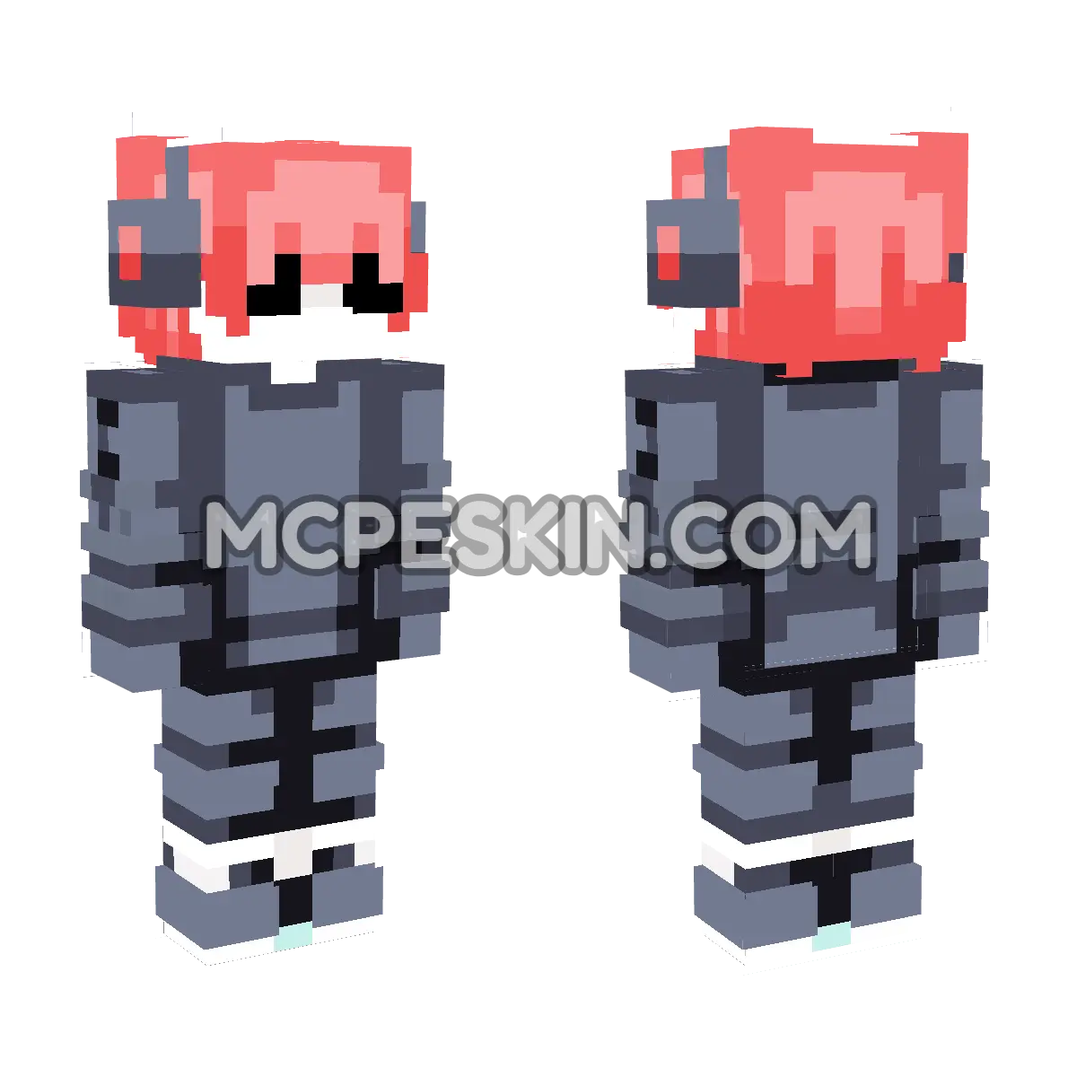 Skin15 4D Minecraft Bedrock skin