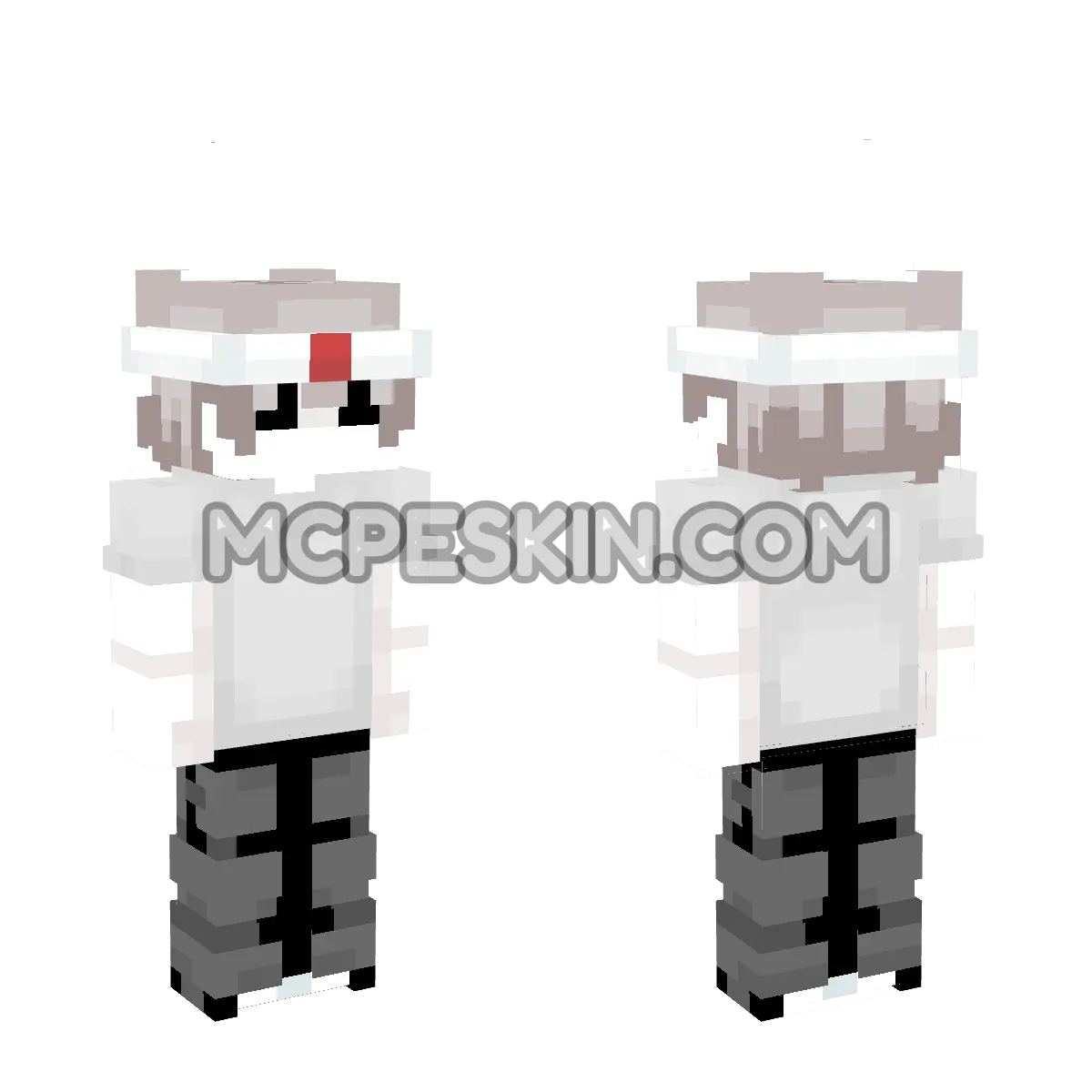 Skin19 4D Minecraft Bedrock skin