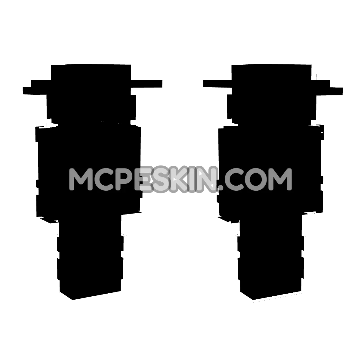 skin2 4D Minecraft Bedrock skin