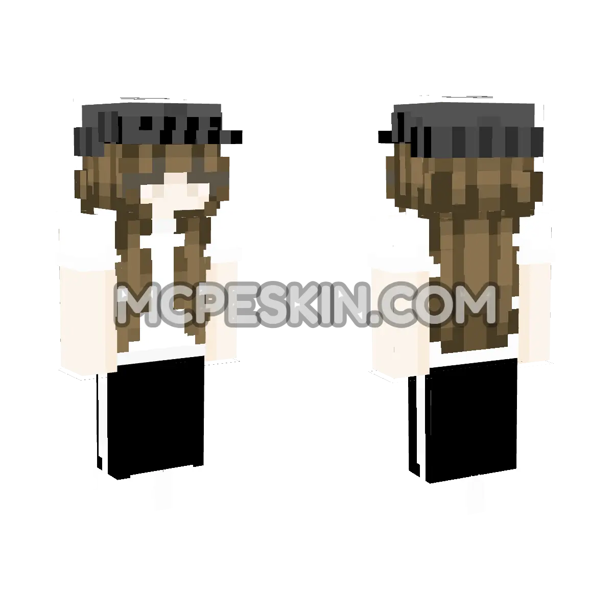 skin2 4D Minecraft Bedrock skin
