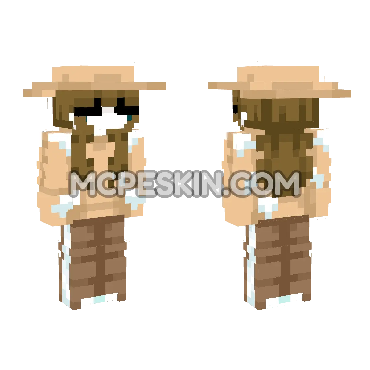 Skin2 4D Minecraft Bedrock skin