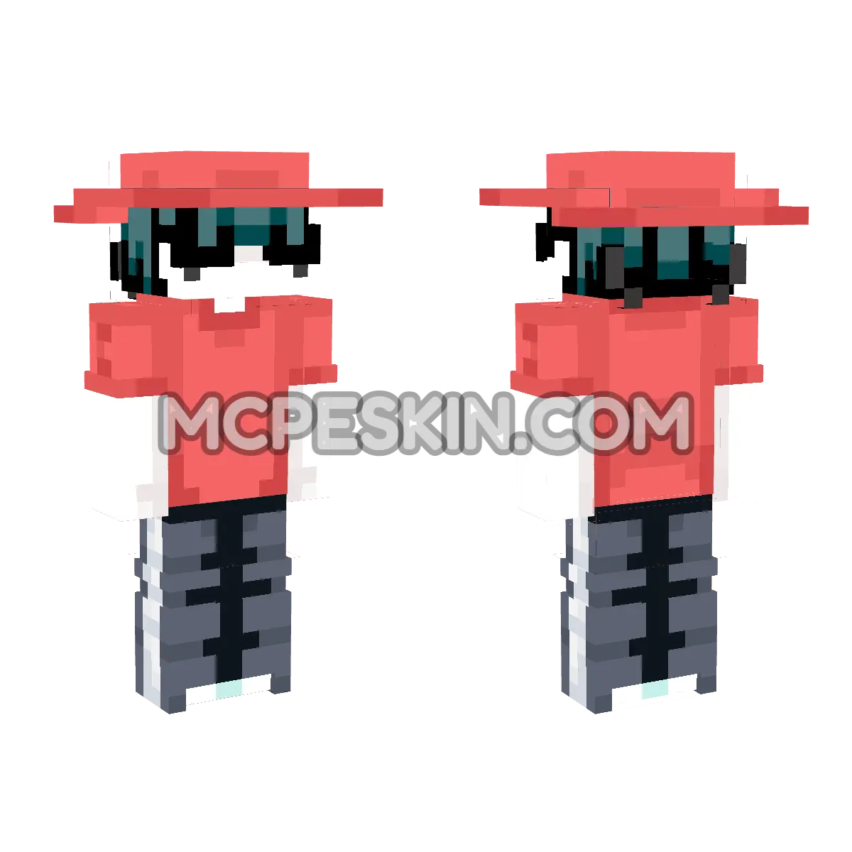 Skin3 4D Minecraft Bedrock skin