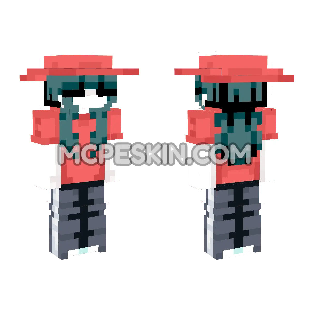 Skin4 4D Minecraft Bedrock skin