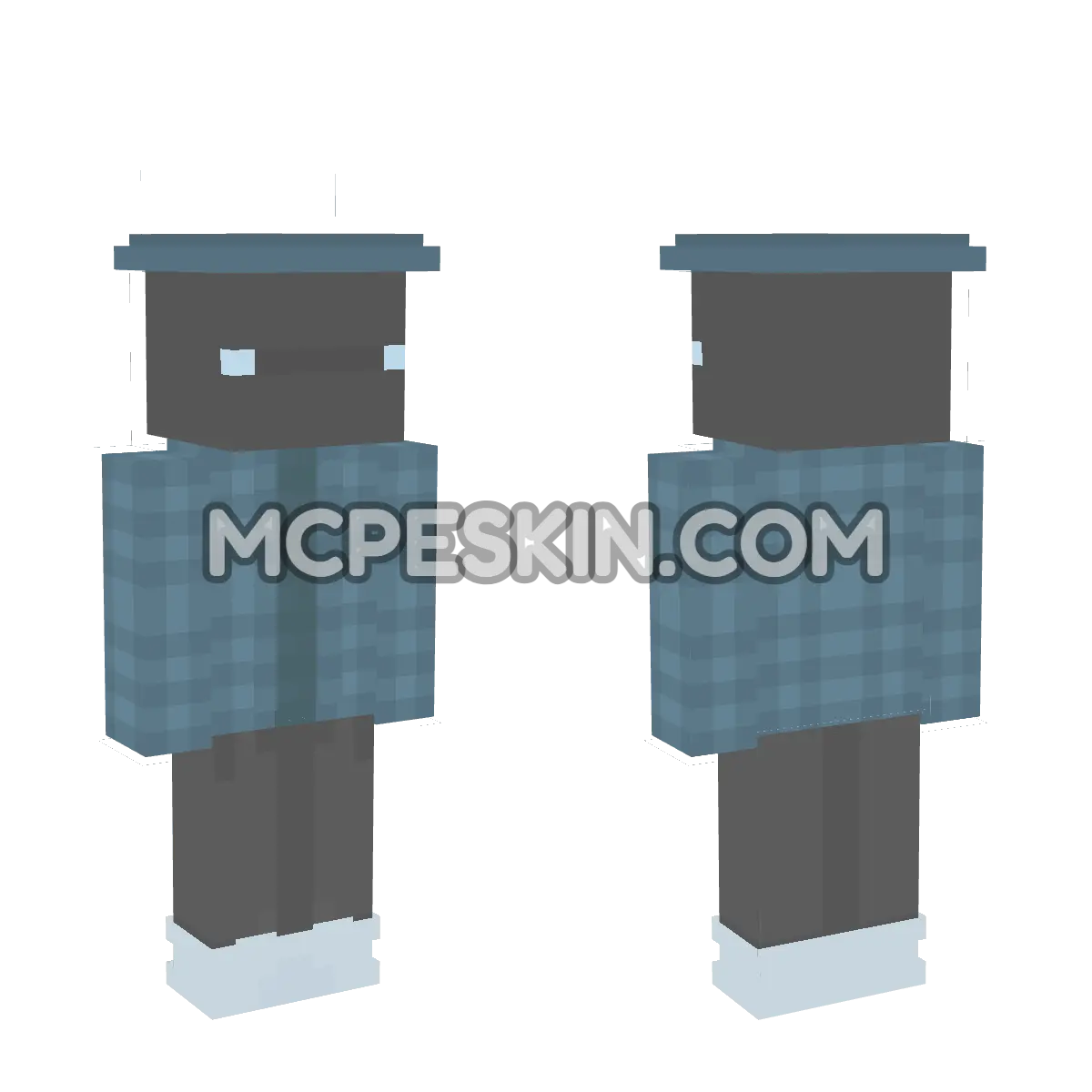 skin5 4D Minecraft Bedrock skin
