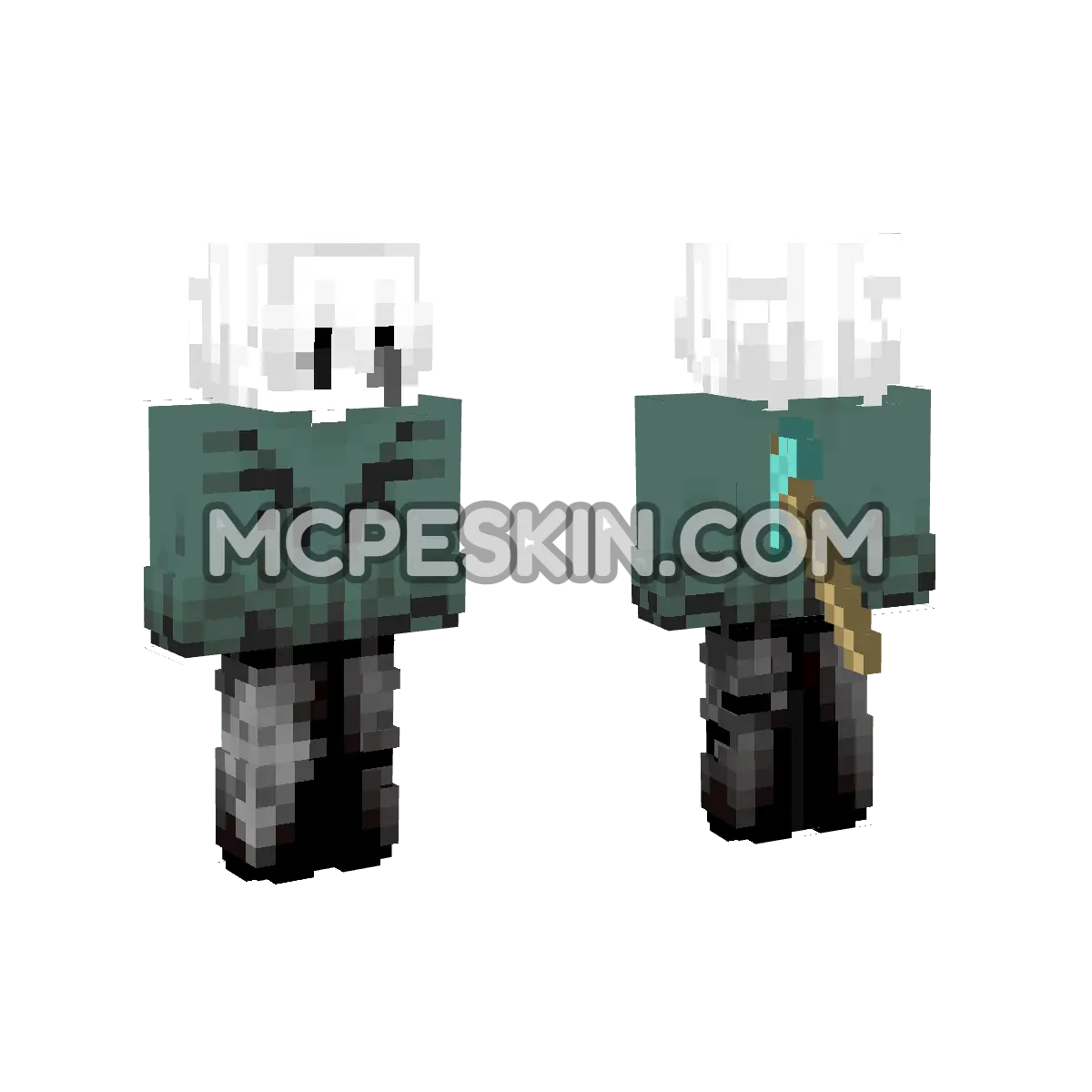 Skin5 4D Minecraft Bedrock skin