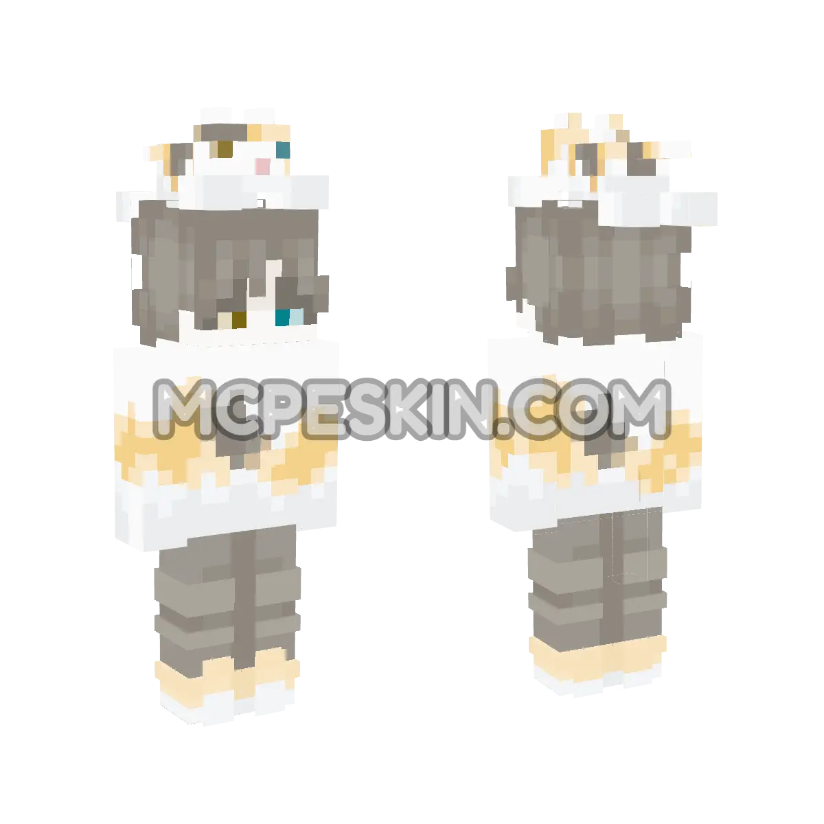 skin7 4D Minecraft Bedrock skin