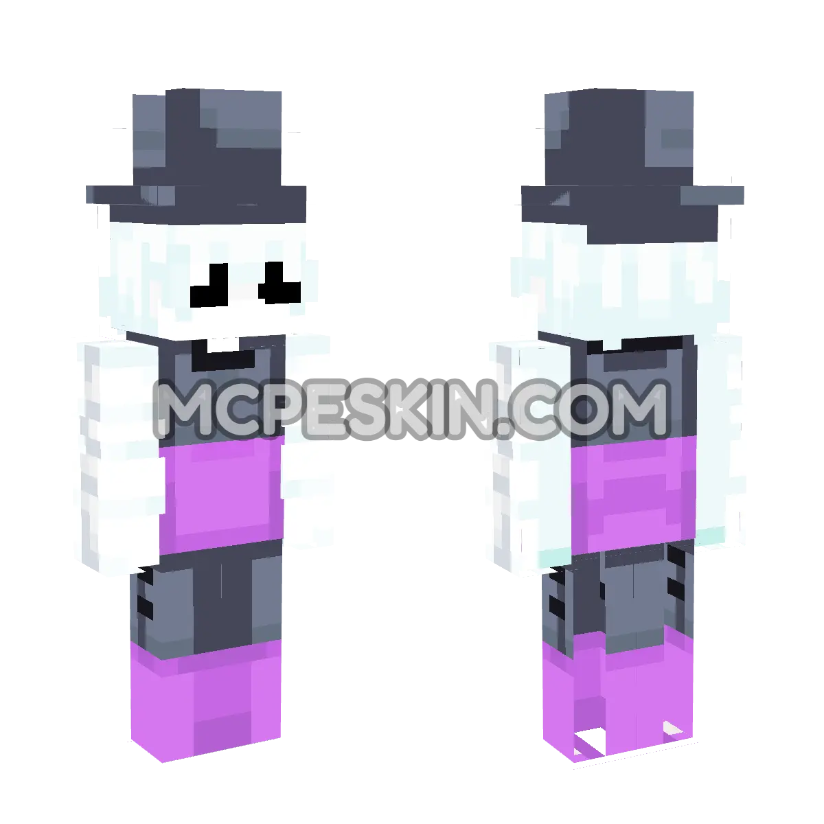Skin77 4D Minecraft Bedrock skin