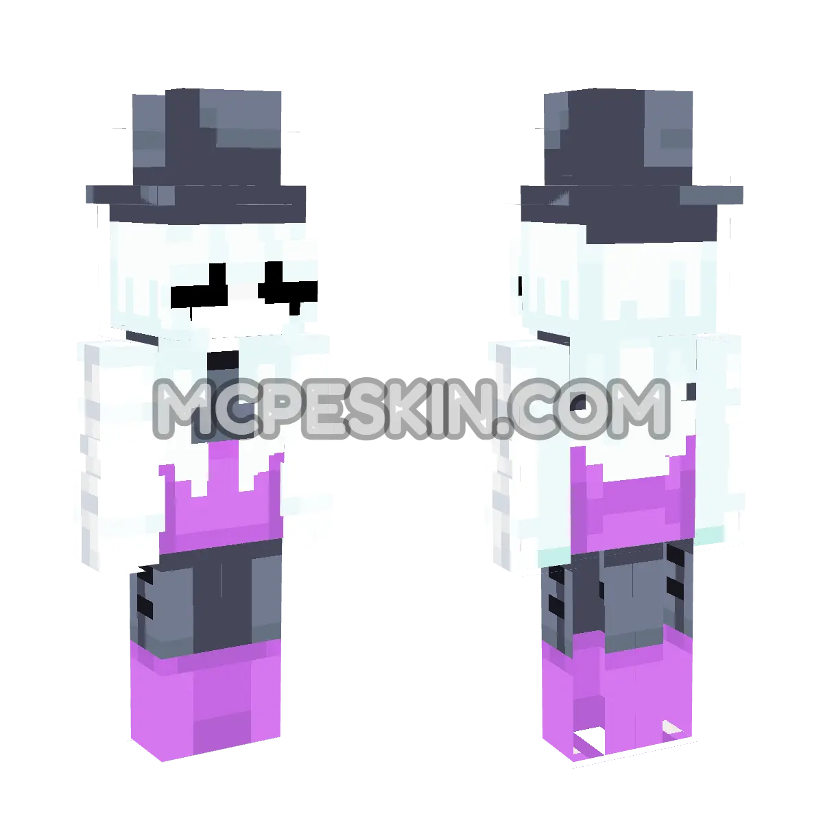 Skin87 4D Minecraft Bedrock skin