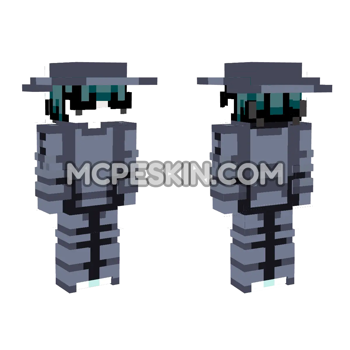 Skin9 4D Minecraft Bedrock skin