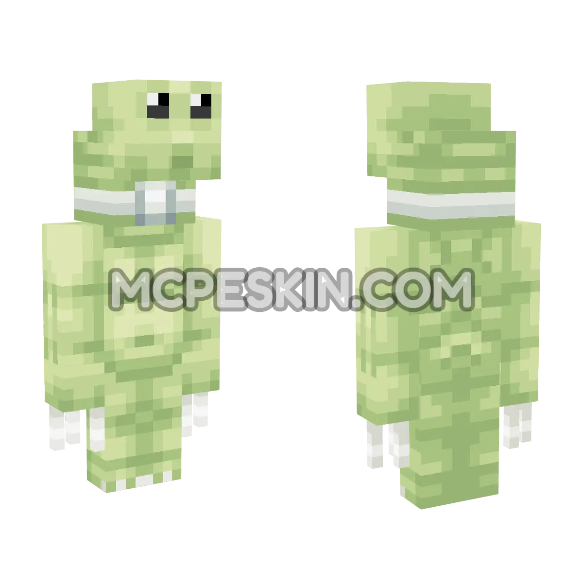 Slitheen 4D Minecraft Bedrock skin