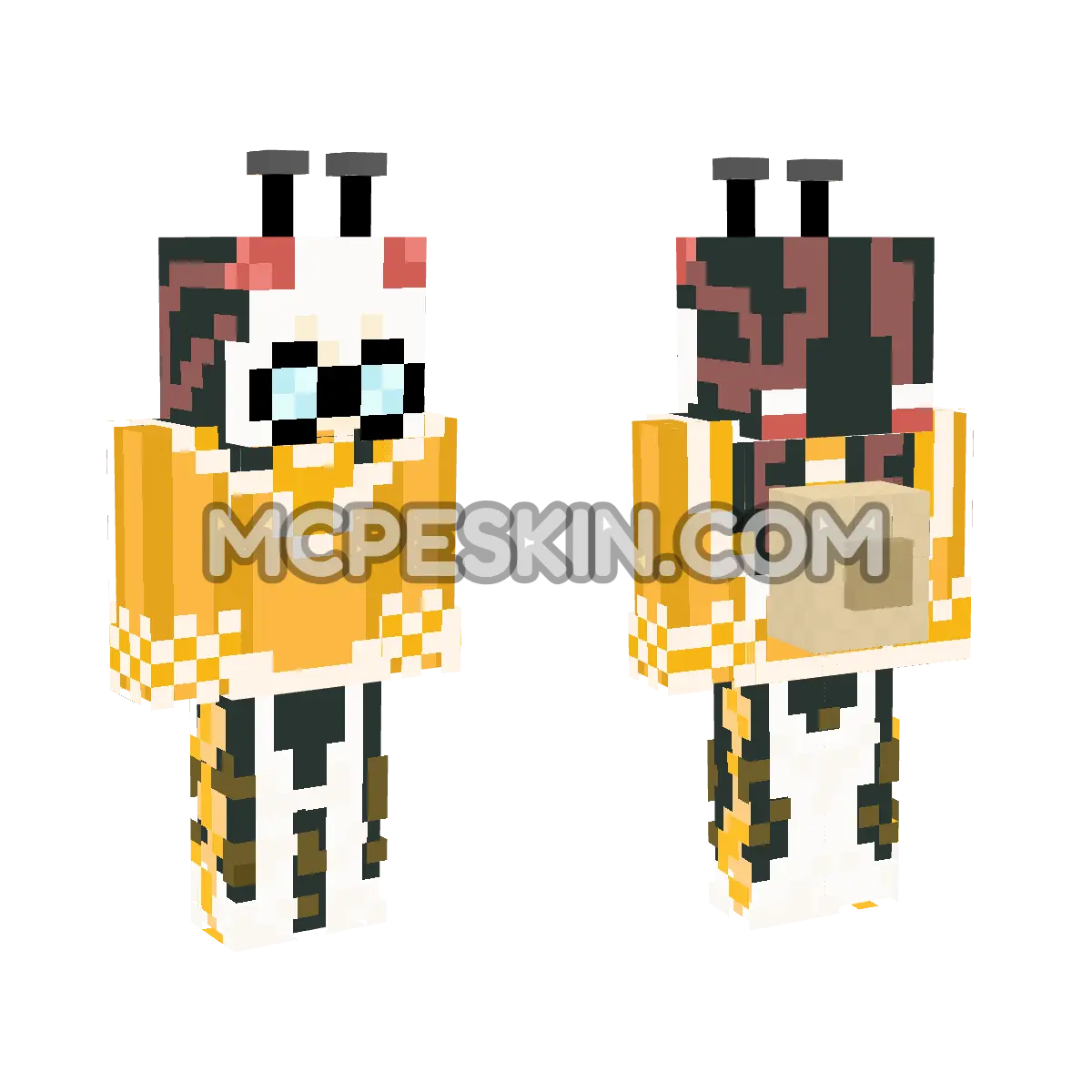 Snail 14 4D Minecraft Bedrock skin