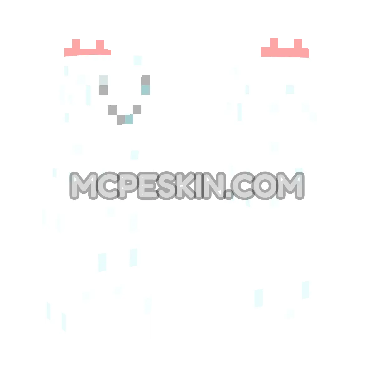 Snowgirl 4D Minecraft Bedrock skin