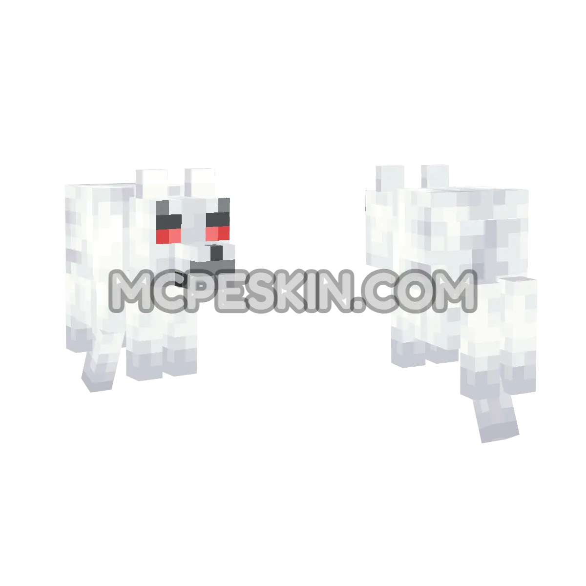 snowy_angry 4D Minecraft Bedrock skin