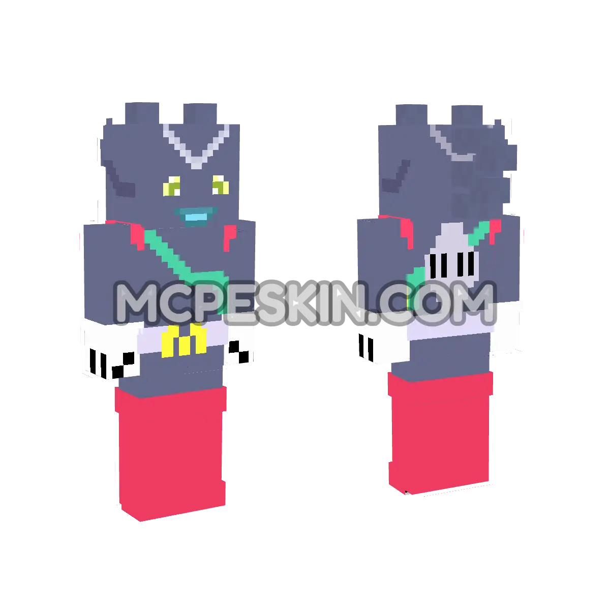 Sonic 3 4D Minecraft Bedrock skin
