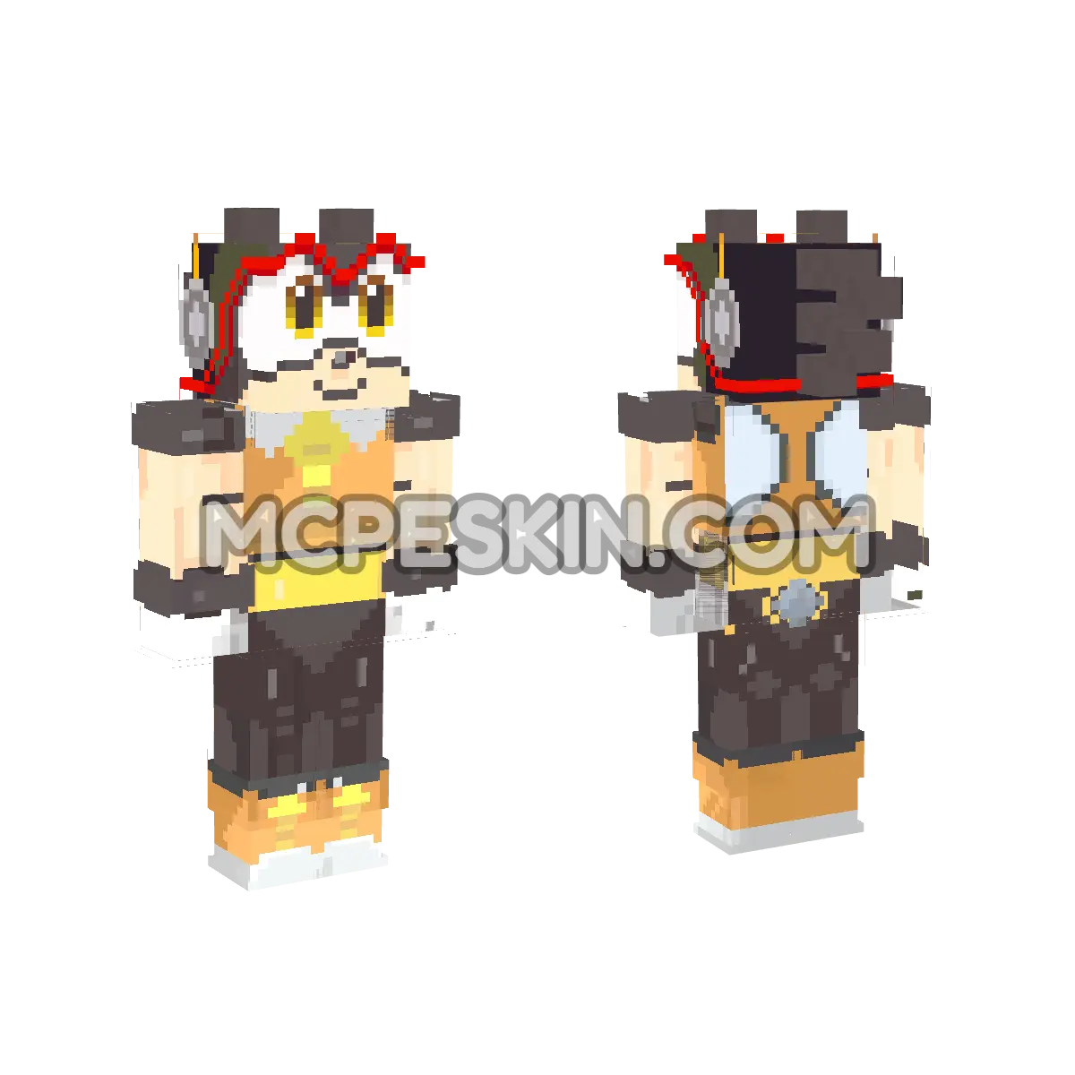 Sonic 6 4D Minecraft Bedrock skin