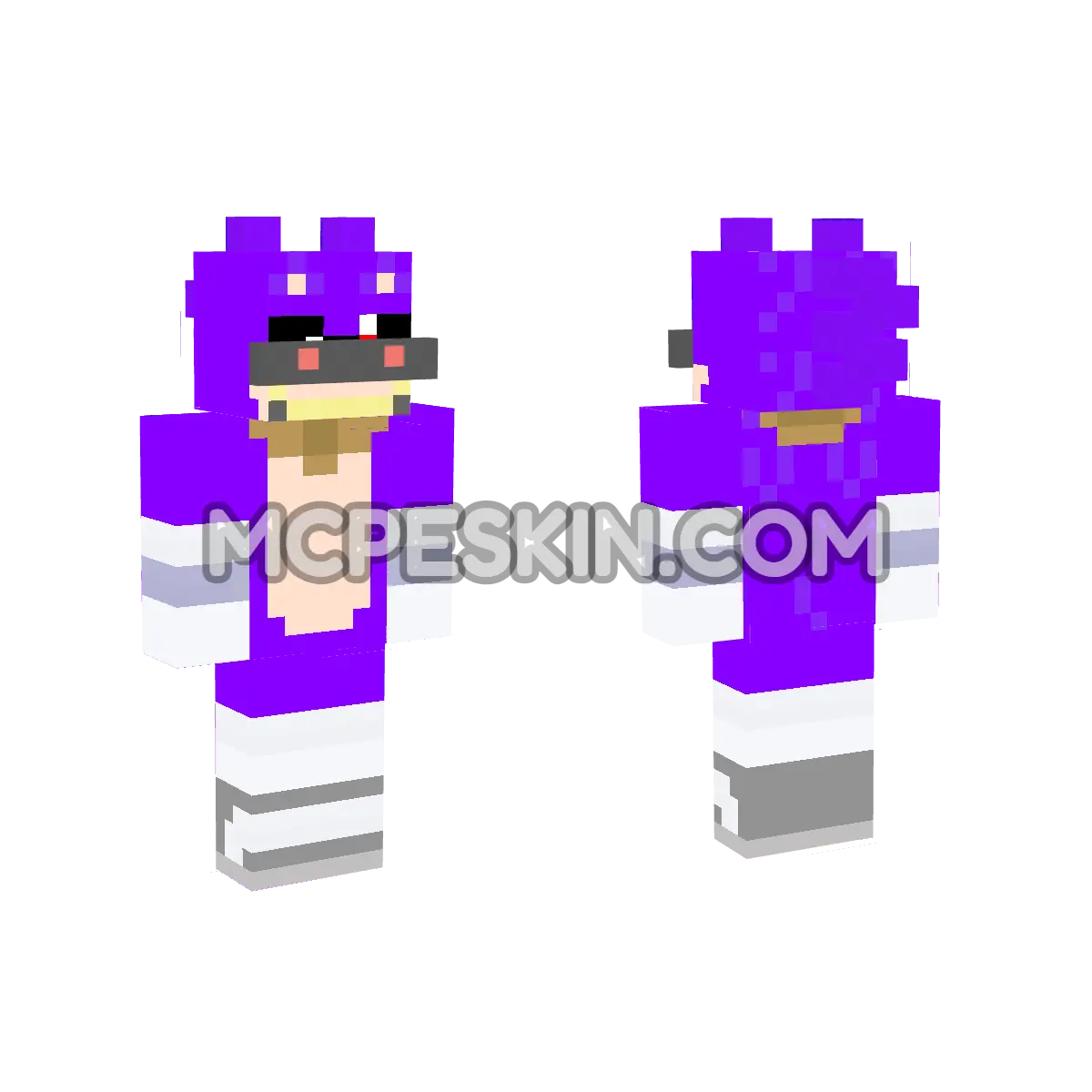 Sonic.EXE 4 4D Minecraft Bedrock skin