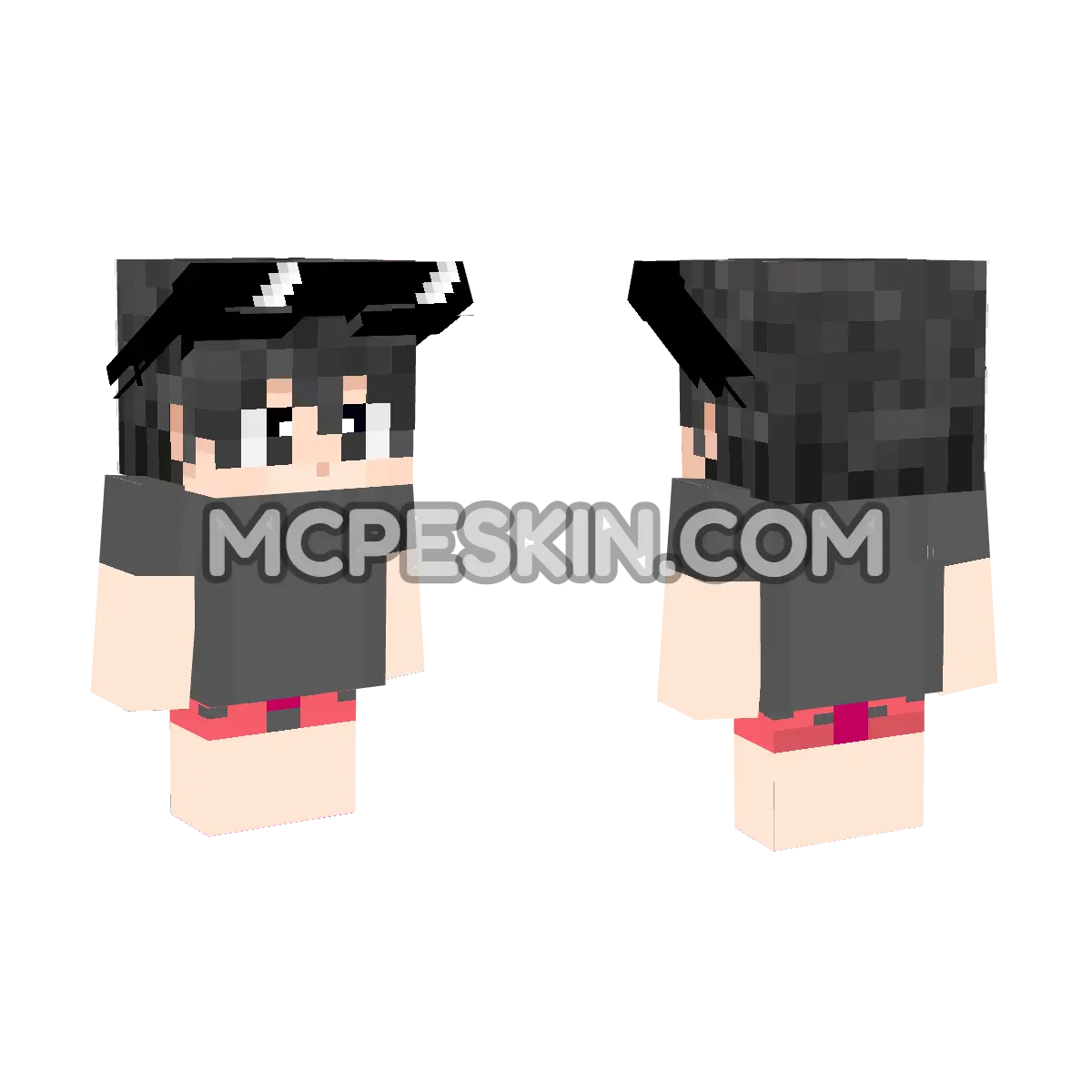 soporte 4D Minecraft Bedrock skin