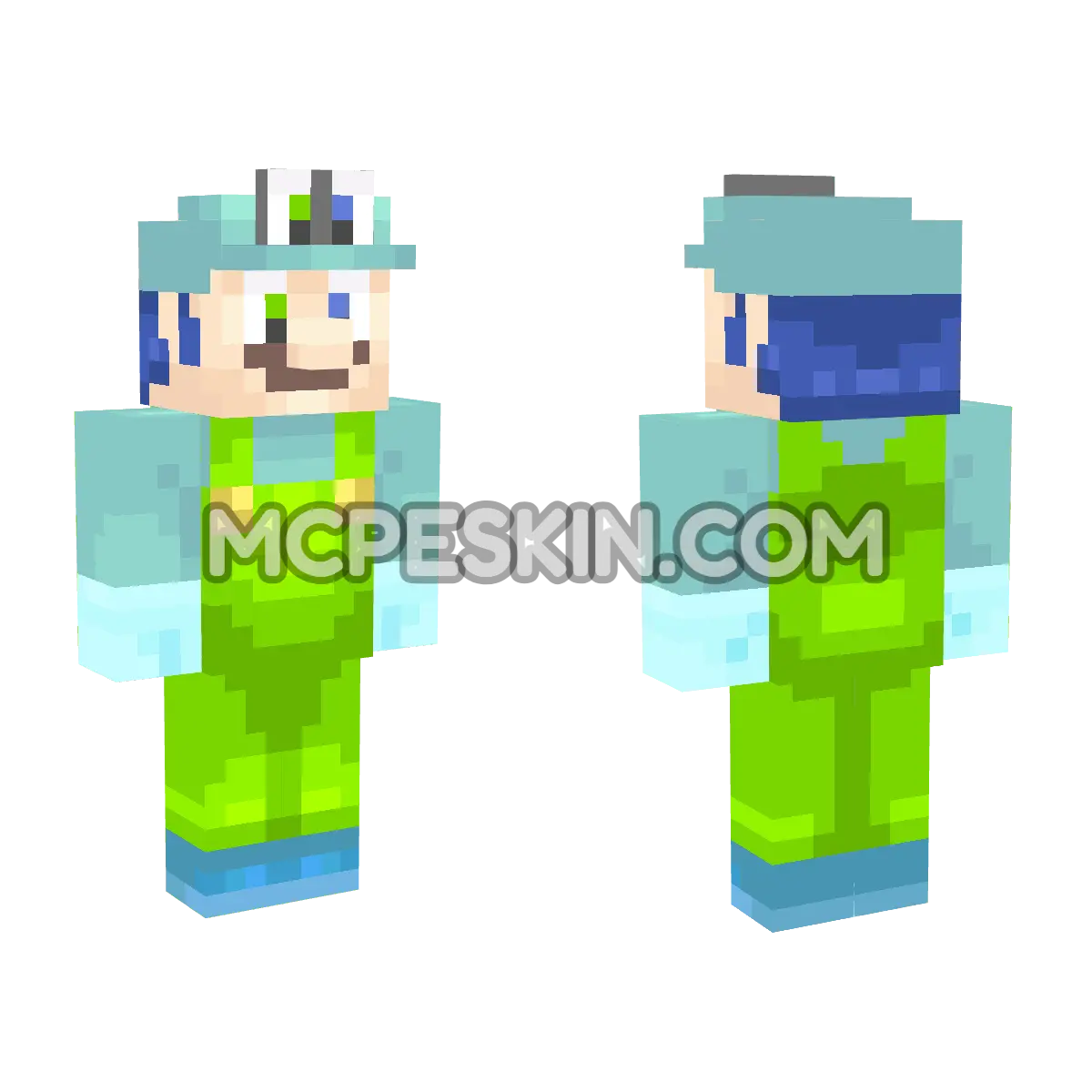 SRG64 4D Minecraft Bedrock skin