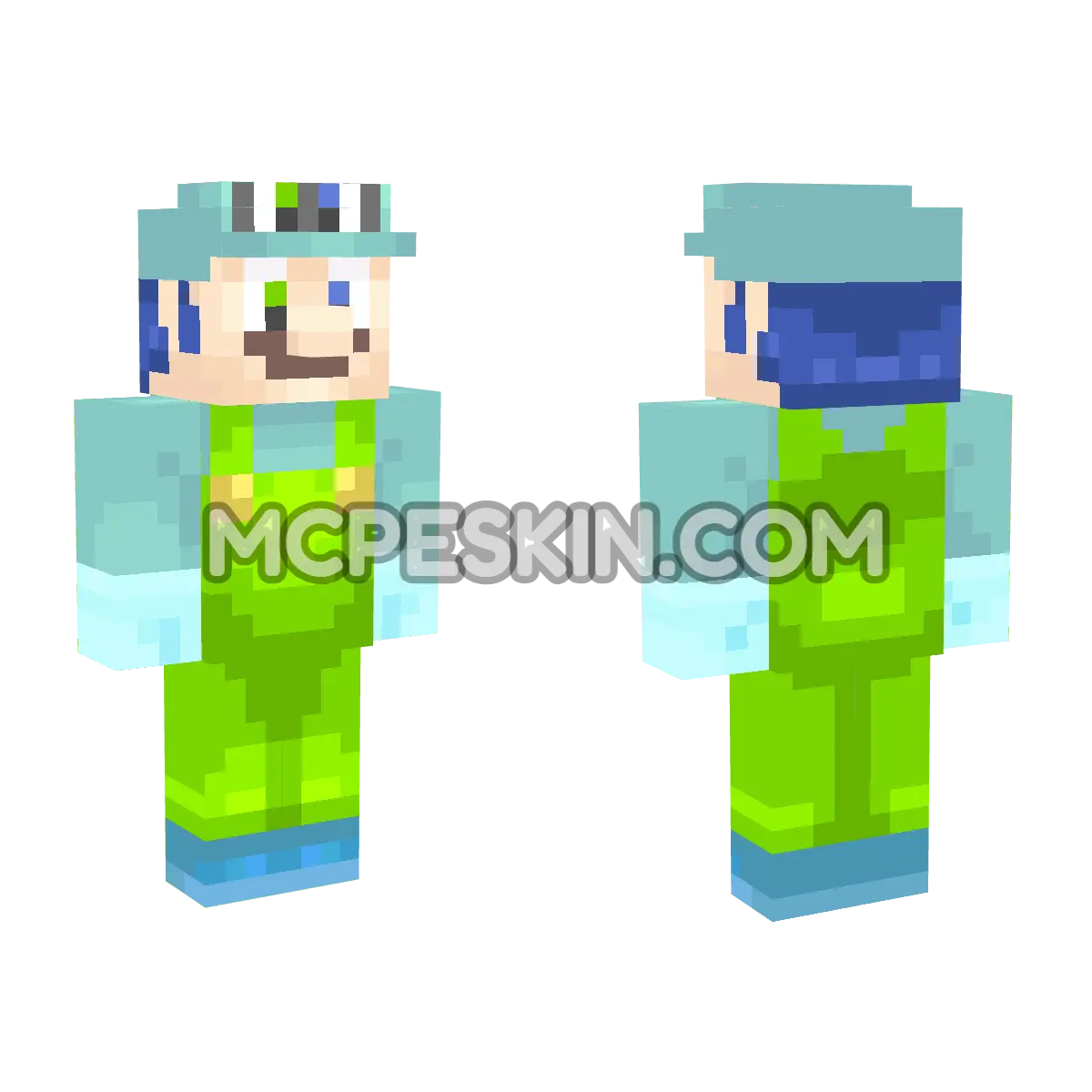 SRG64 4D Minecraft Bedrock skin