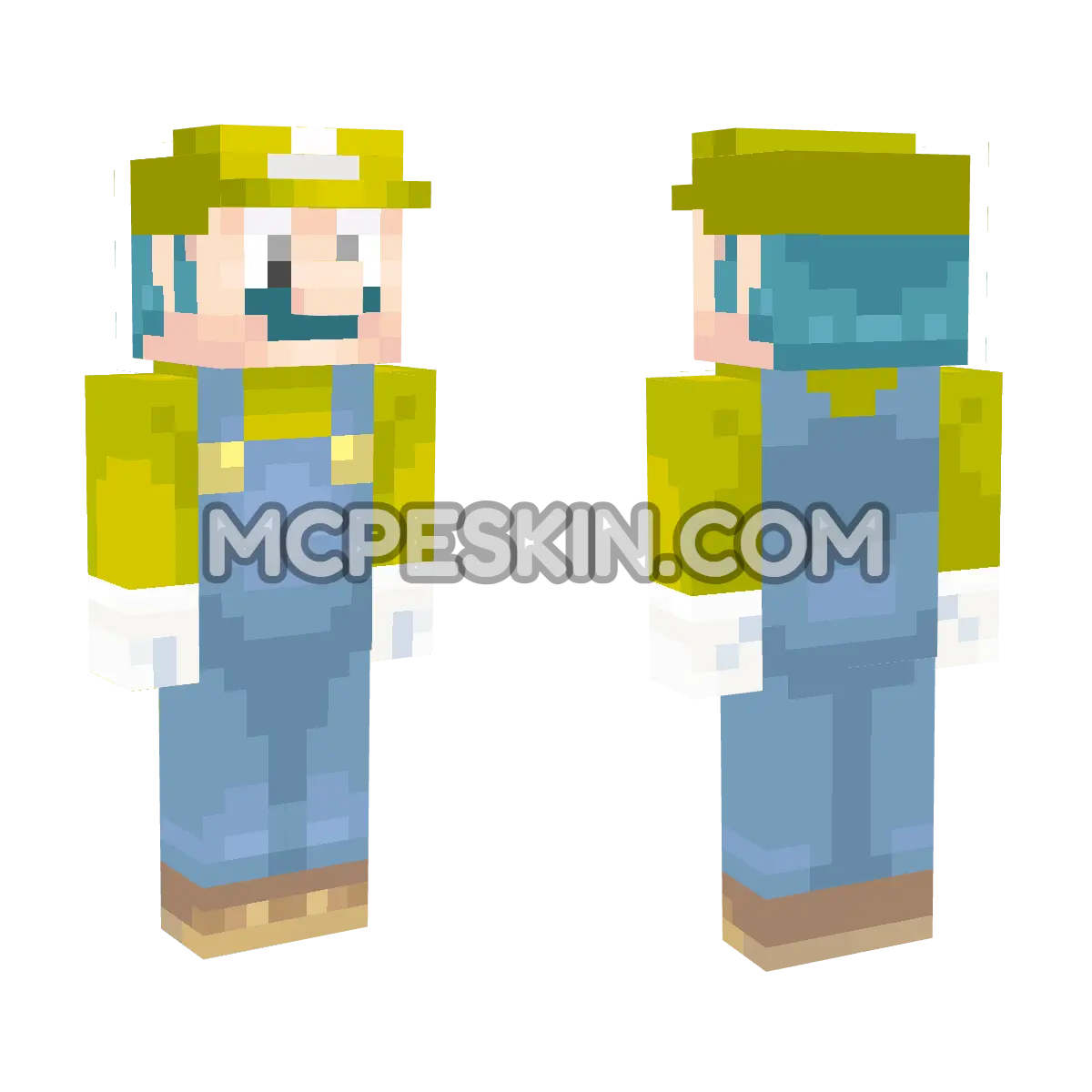 SRG64's Relief Land 2: Jackl 4D Minecraft Bedrock skin