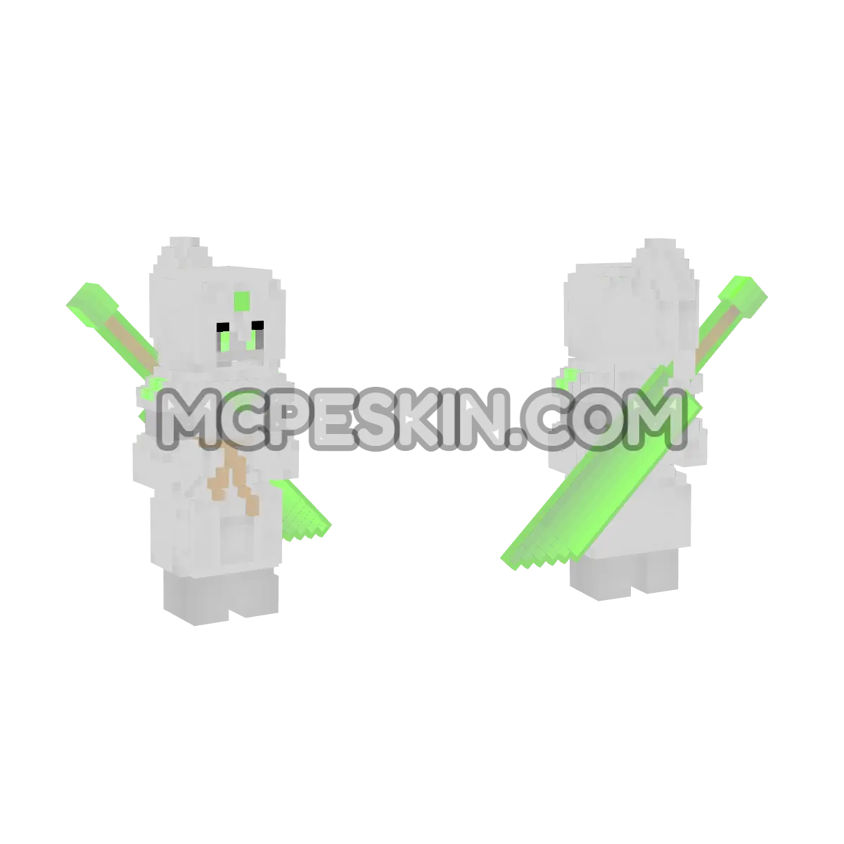 Stone Warrior 4D Minecraft Bedrock skin