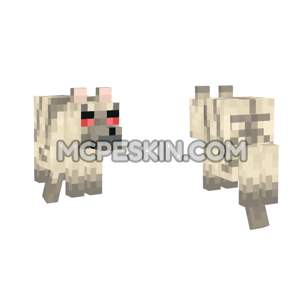 striped_angry 4D Minecraft Bedrock skin