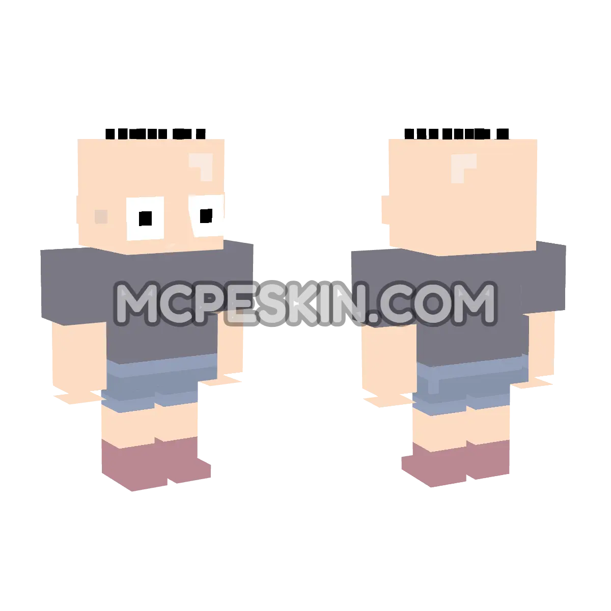 SUMO 4D Minecraft Bedrock skin