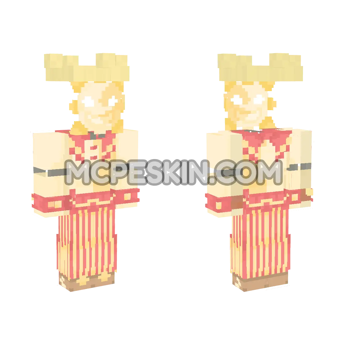 Sun 14 4D Minecraft Bedrock skin