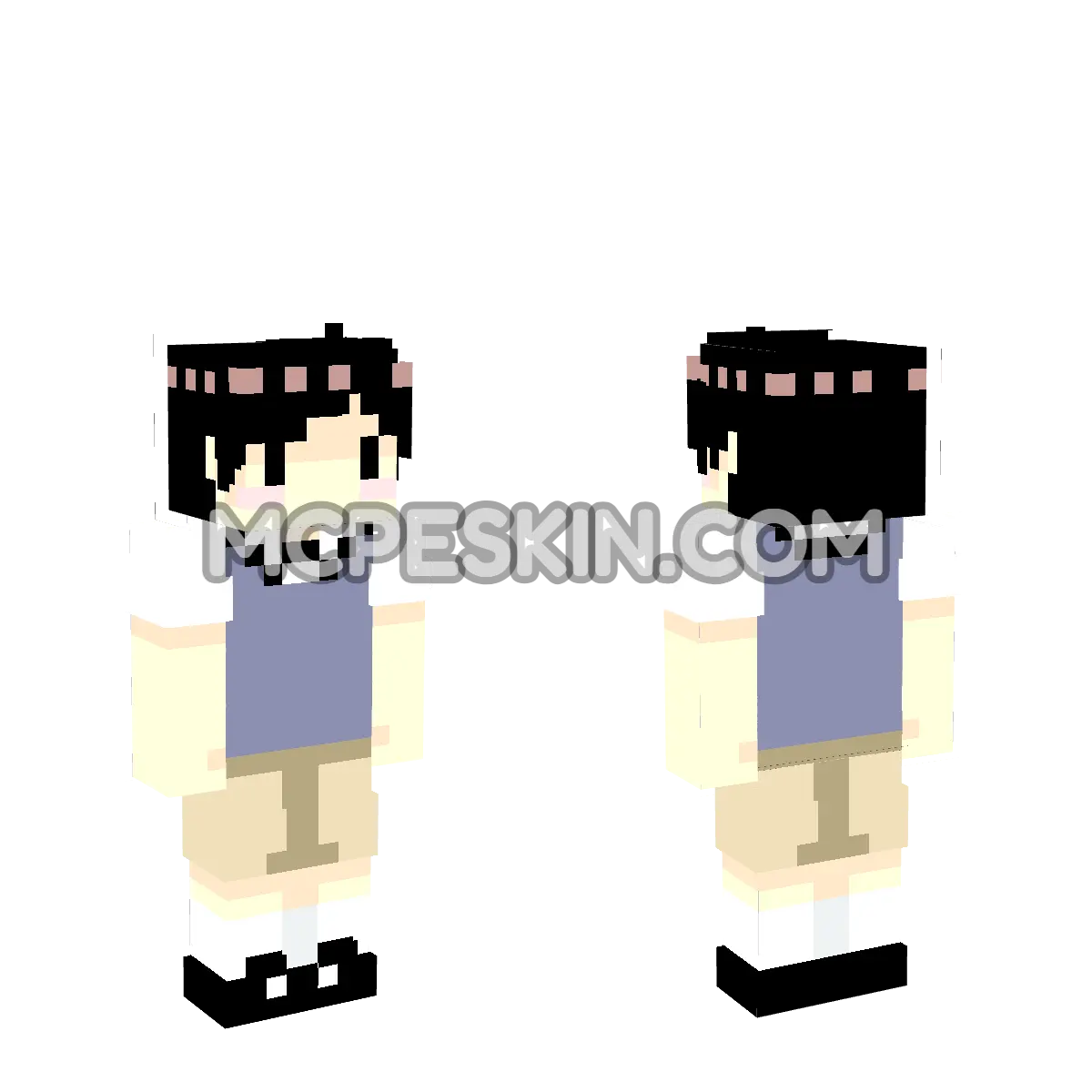 Sunny 4D Minecraft Bedrock skin