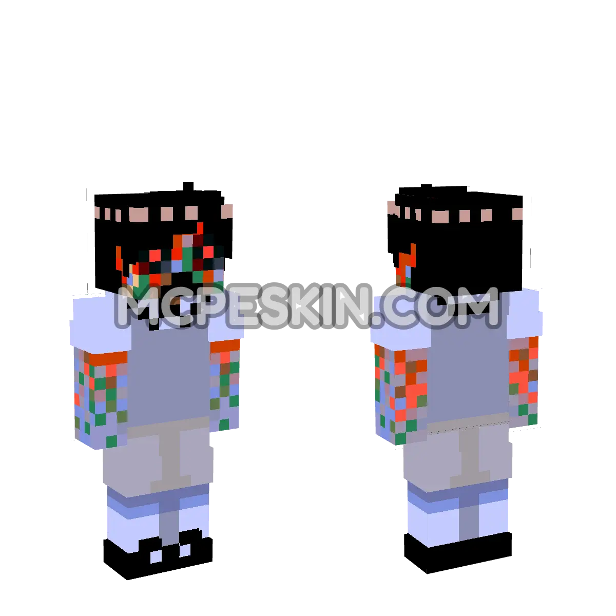 Sunny 4D Minecraft Bedrock skin