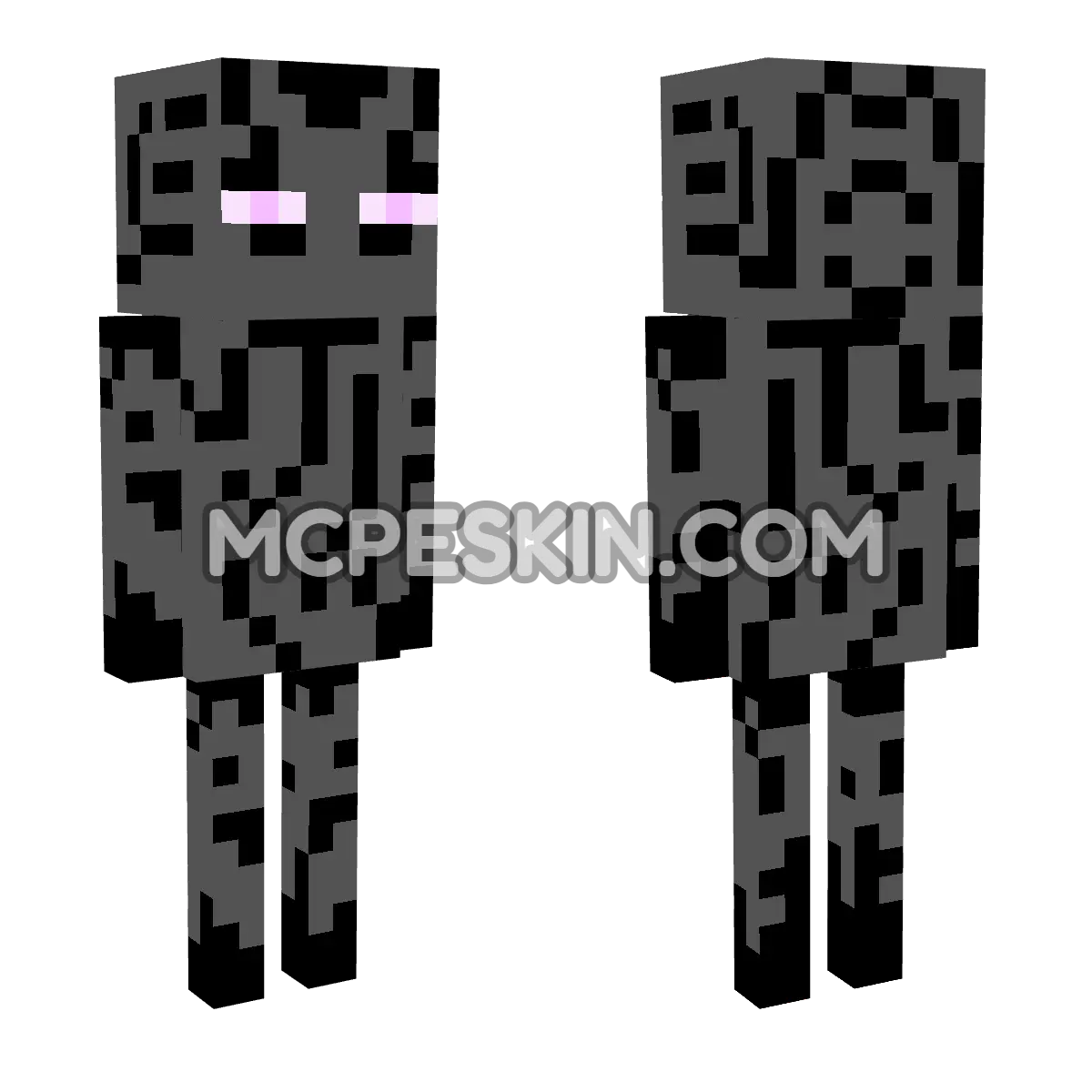 Super Smash Bros. Ultimate: Enderman 4D Minecraft Bedrock skin