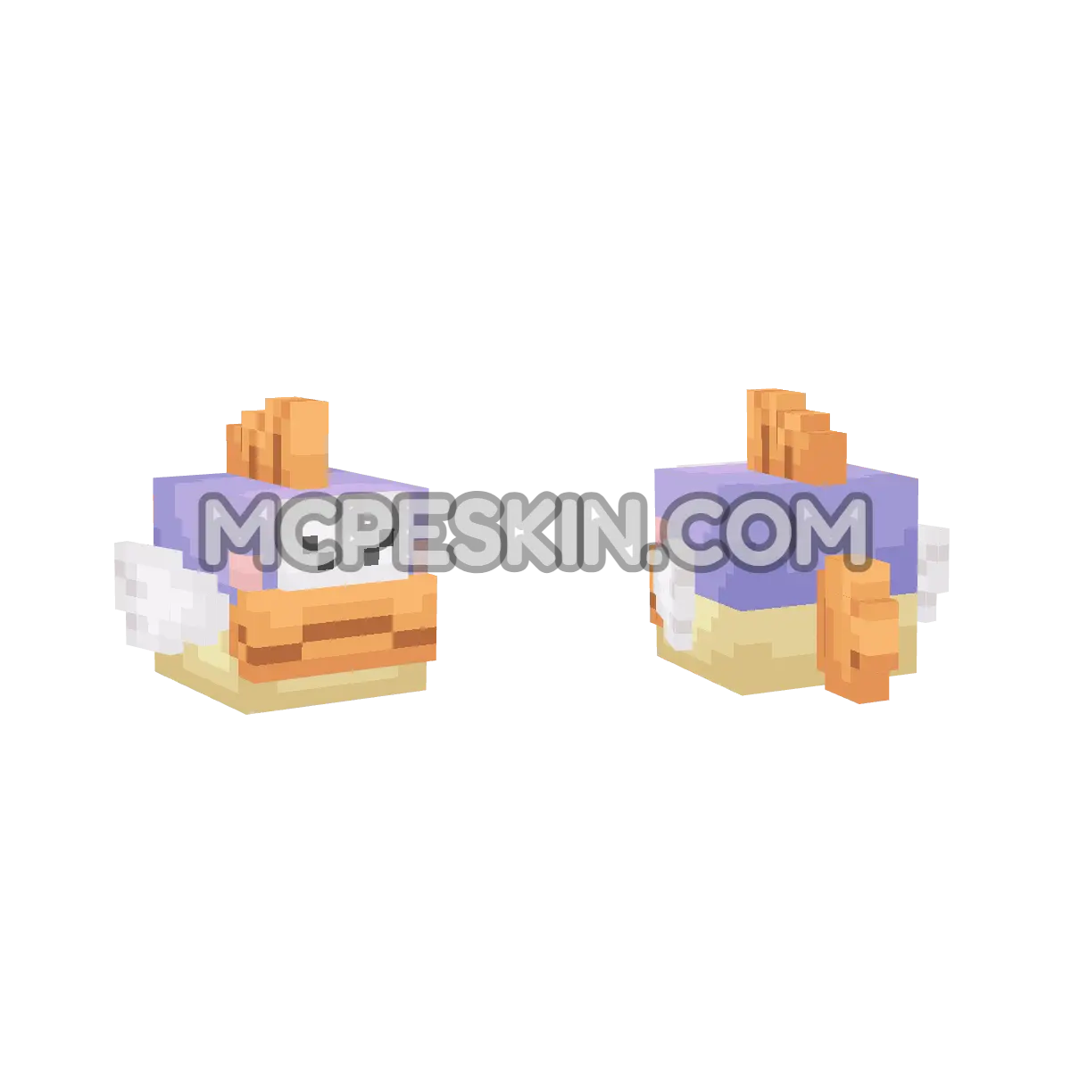 Sushie 4D Minecraft Bedrock skin