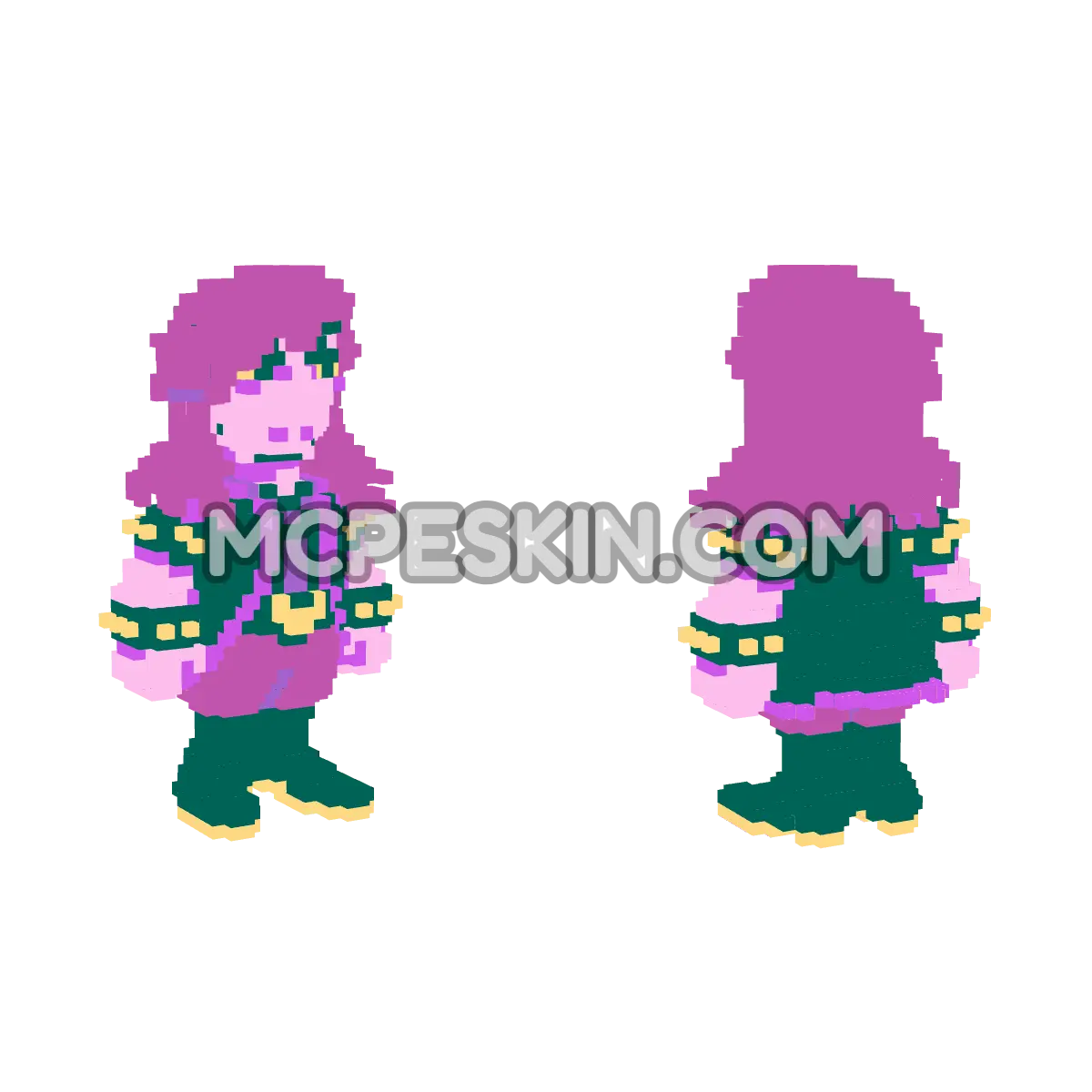 Susie 4D Minecraft Bedrock skin