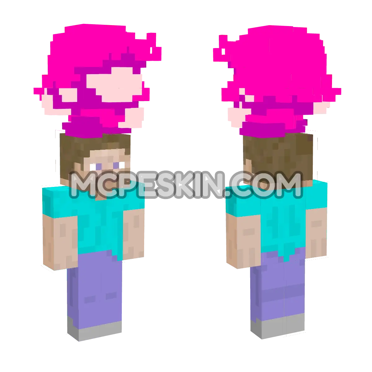 Susie (VideoGame) 4D Minecraft Bedrock skin