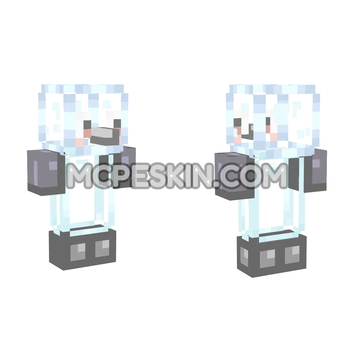 Sutte Hakkun: Hakkun 4D Minecraft Bedrock skin
