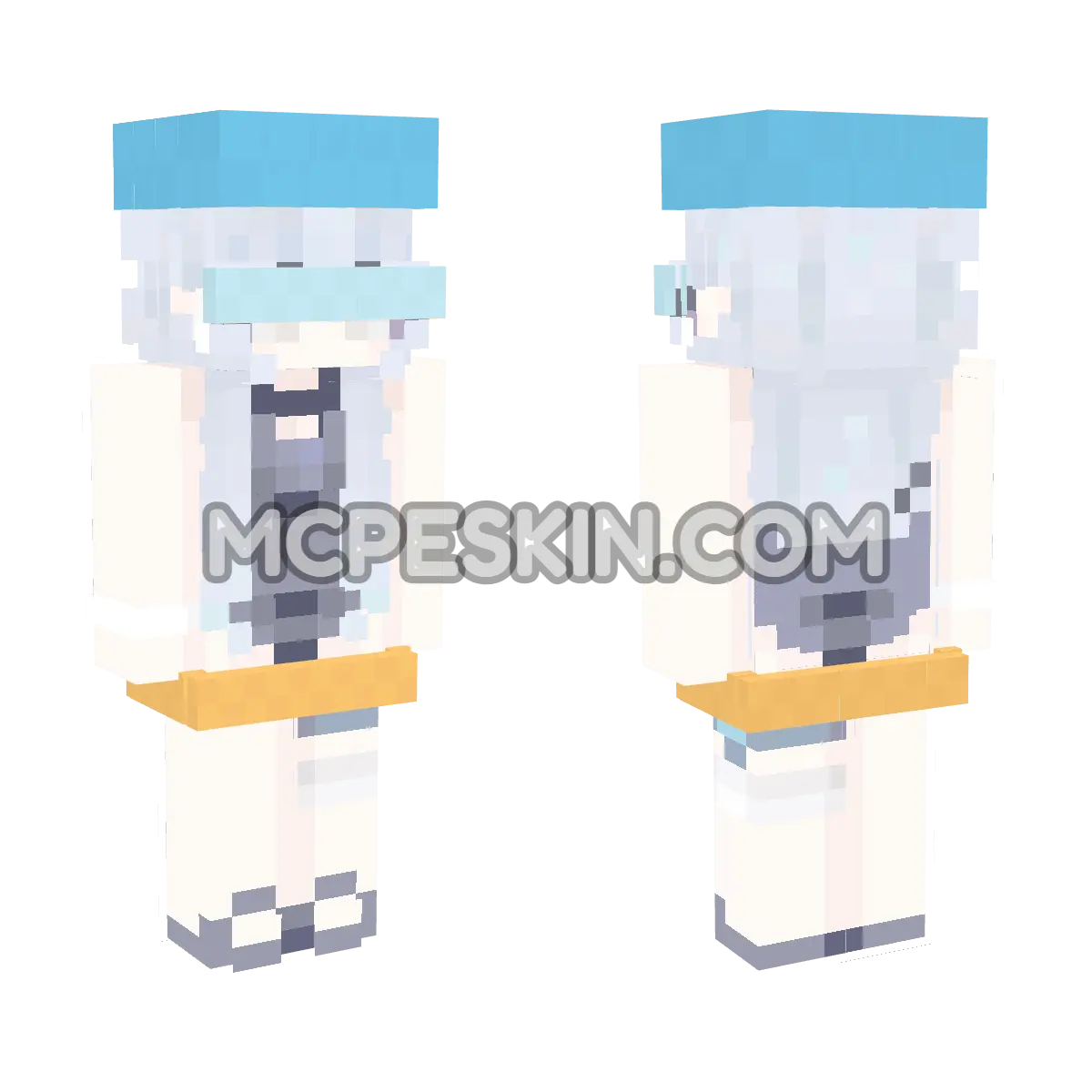 Swimmer 8 4D Minecraft Bedrock skin