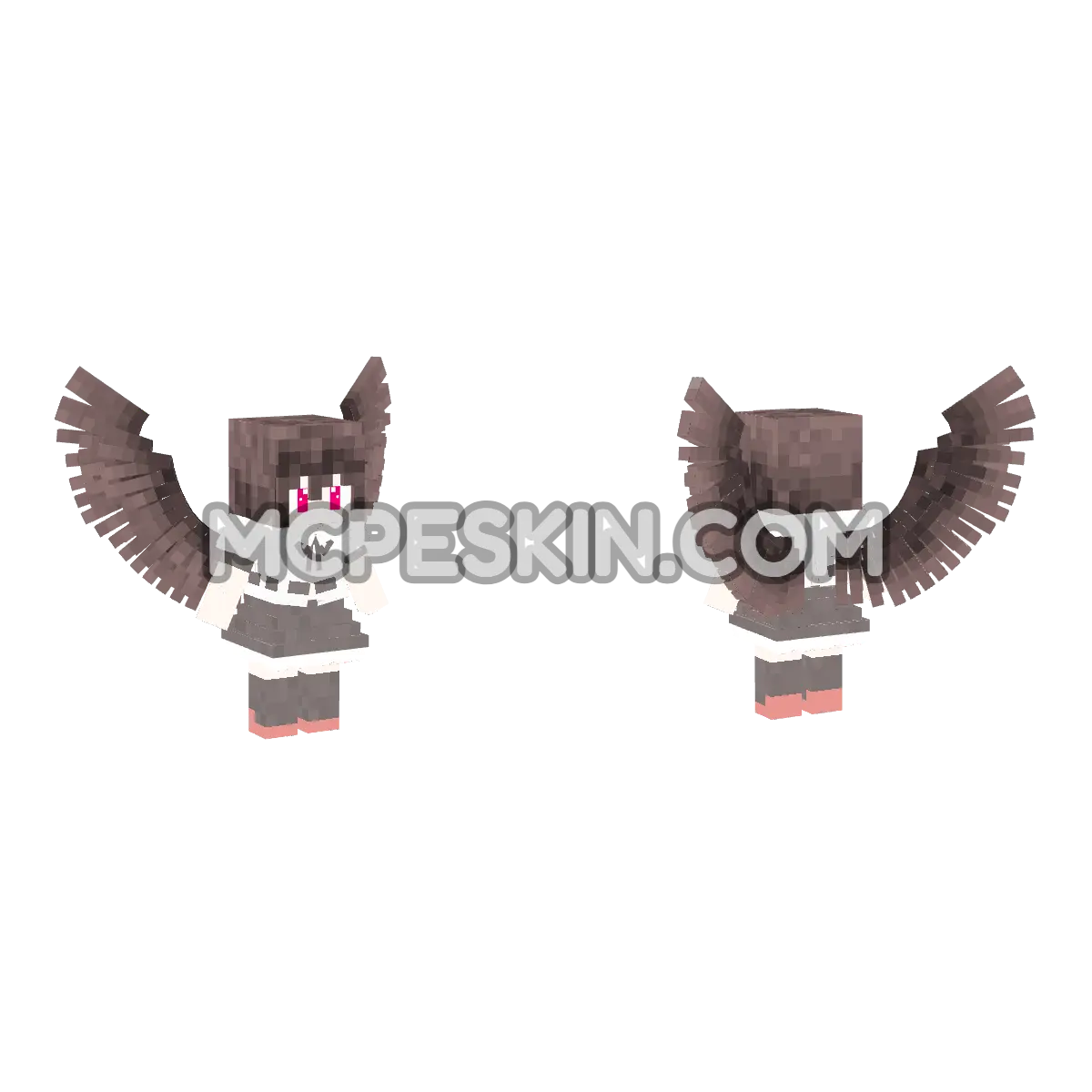 Syameimaruaya 4D Minecraft Bedrock skin