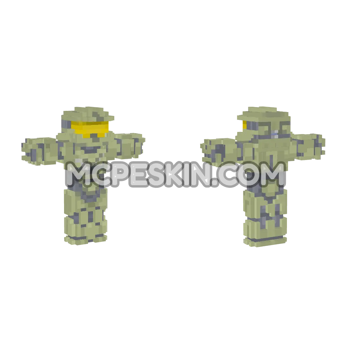 T-pose 4D Minecraft Bedrock skin