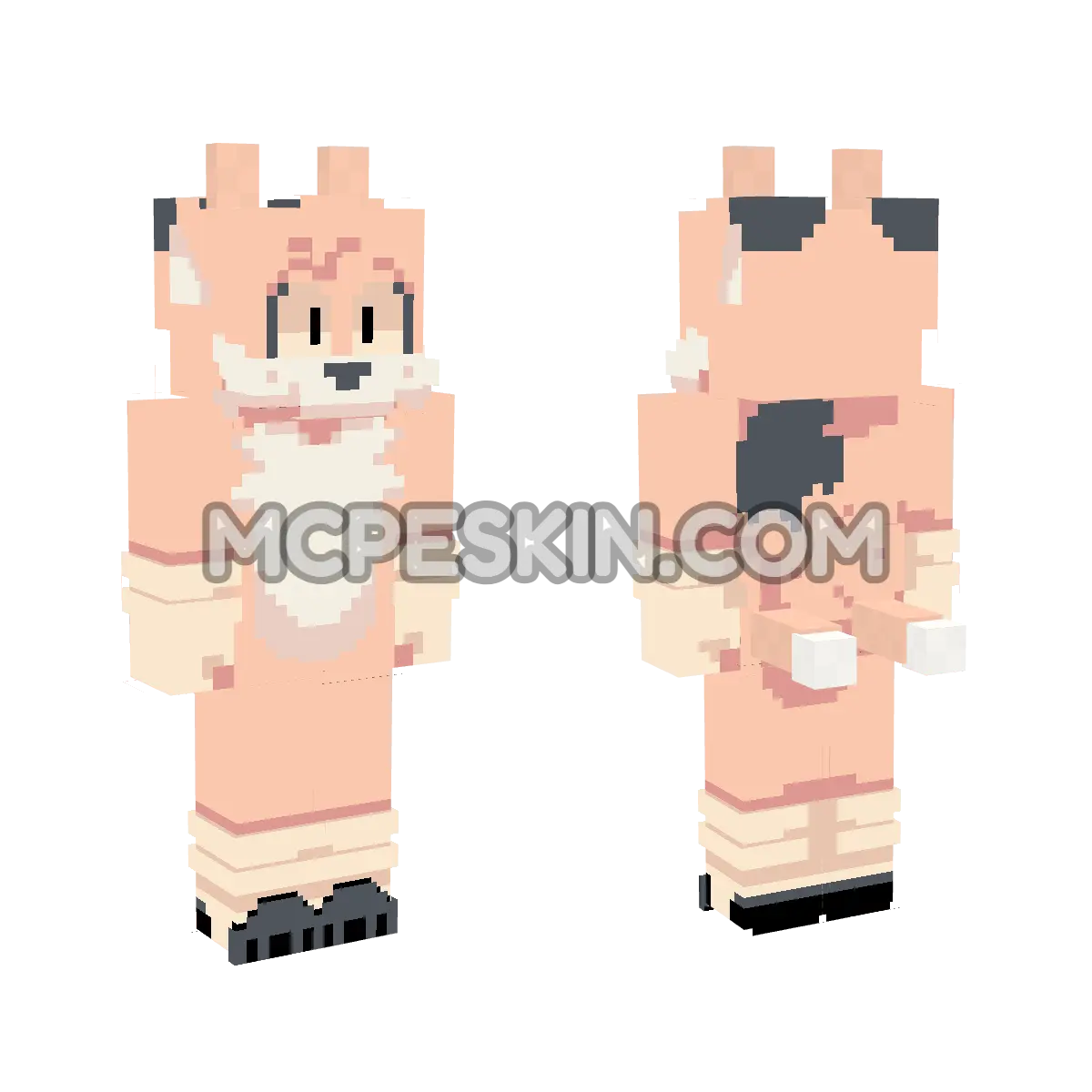 Tails 14 4D Minecraft Bedrock skin