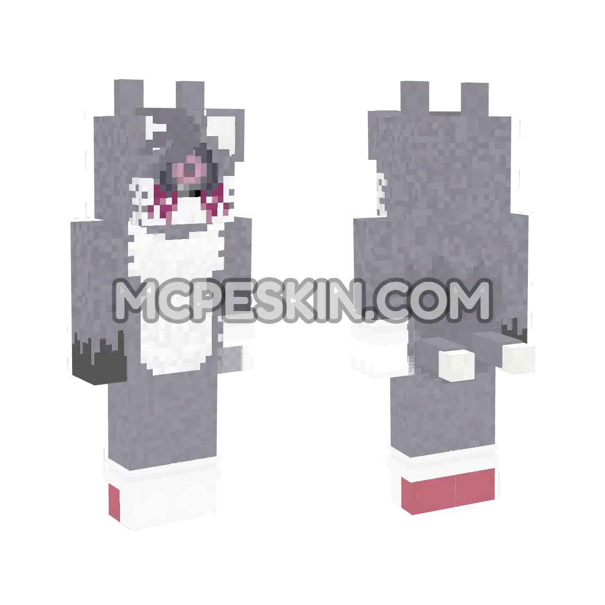 Tails Exe 3 4D Minecraft Bedrock skin