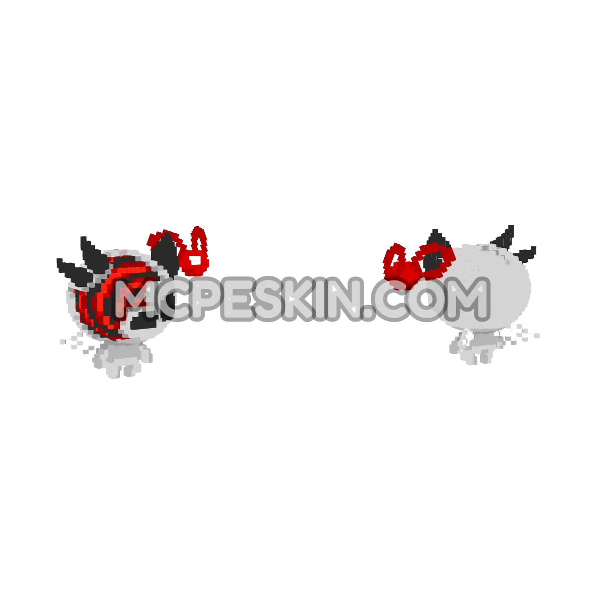 Tainted Apollyon 4D Minecraft Bedrock skin