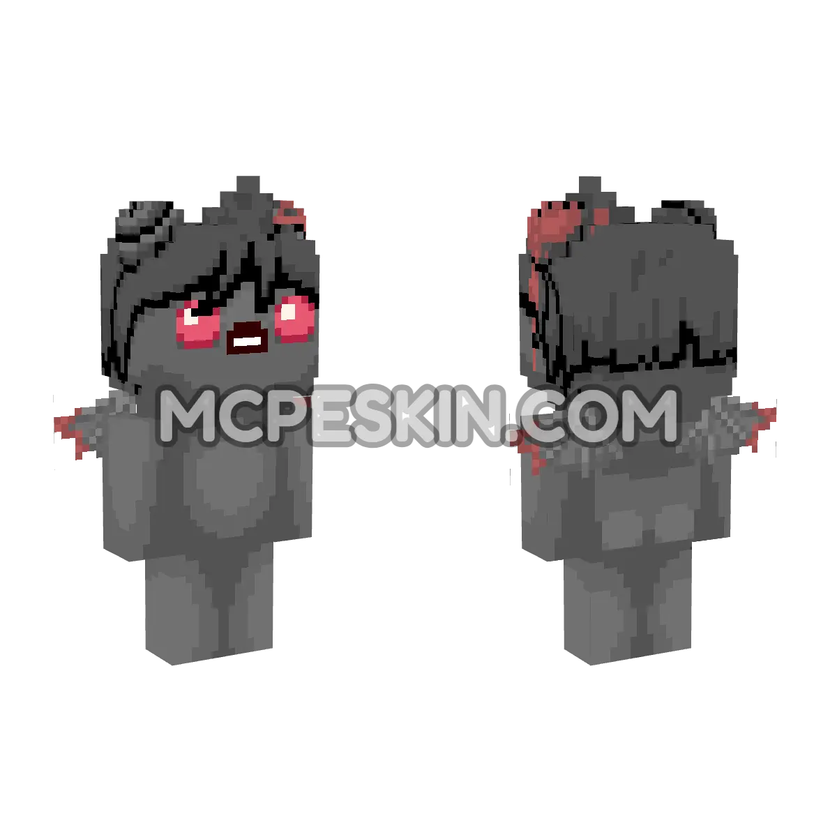Tainted Azazel 4D Minecraft Bedrock skin