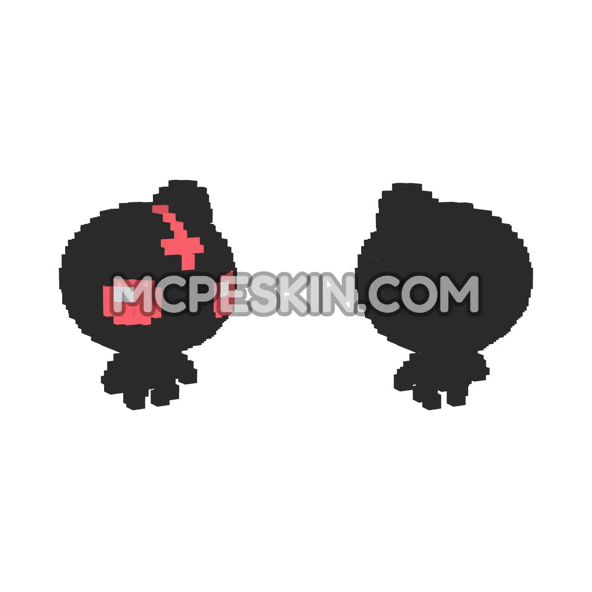 Tainted Judas 4D Minecraft Bedrock skin