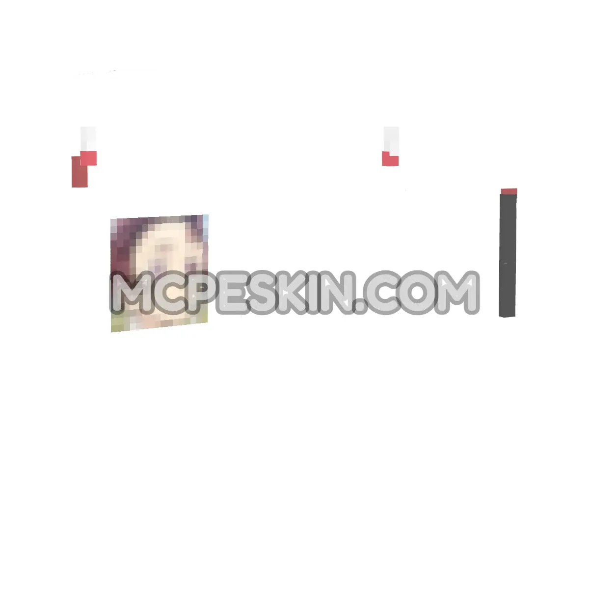 Tanjiro 5 4D Minecraft Bedrock skin