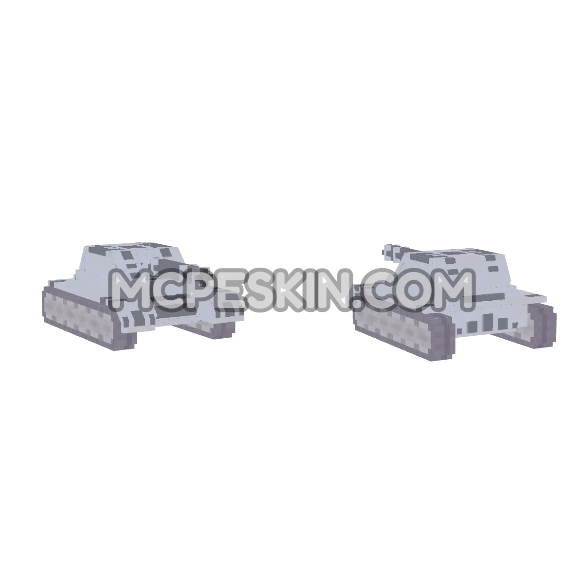 Tank Troop 4D Minecraft Bedrock skin